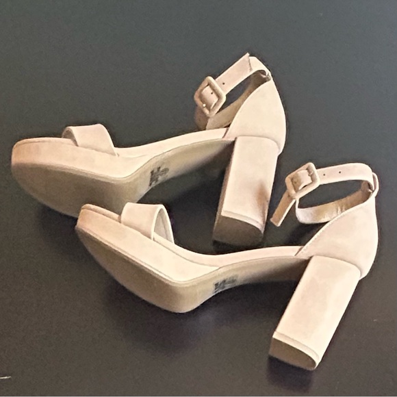 MARCOREPUBLIC Riverside Women's High Platform Open Toe Chunky Block Sz 7.5 - Picture 7 of 11